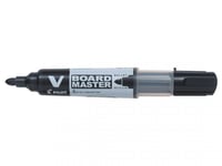 Whiteboardmarker Pilot V-Board Master, Rund, Sort