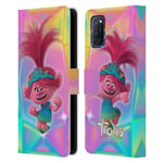 OFFICIAL TROLLS 3: BAND TOGETHER GRAPHICS LEATHER BOOK CASE FOR OPPO PHONES