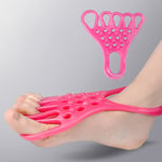 Toe Stretch Belt Pink Correction Claw Toe Stretch Straightener For Muscle Fo TDM