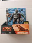 MonsterVerse Kong Skull Island: Ferocious Kong,Helicopter & Chain Propeller, New