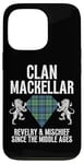 Coque pour iPhone 13 Pro MacKellar Clan Scottish Name Armure tartan Family