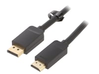 Cable DisplayPort male HDMI male 3m noir