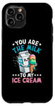 iPhone 11 Pro Funny Italian Food Milk Gelato Ice Cream Case