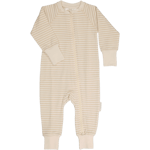 Geggamoja Tvåvägs-zip Pyjamas Bambu Classic Beige