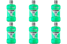 Listerine Smart Rinse Mouthwash for Kids 6+ Mild Mint 250ml x 6