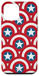 Coque pour iPhone 12 mini Marvel Captain America 4: Brave New World Shield Pattern