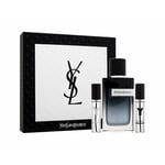 YSL Y Gift Set 100ml EDP, 10ml EDP & 10ml EDT Spray; FREE DELIVERY