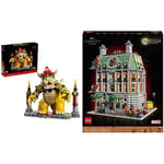 LEGO 71411 Super Mario The Mighty Bowser, 3D Model Building Kit, Collectible Posable Character Figure with Battle Platform & 76218 Marvel Sanctum Sanctorum