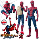 Spiderman Home Coming Action Figure Toy, Movable All Joints Spider-man Figures