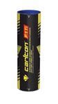 Carlton Premium Badminton Shuttle F1 TI Yellow – Red, Fast Speed (78 Grains), for Tournament and Club Players (1 x 6 Tube)