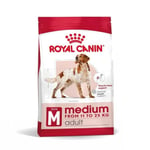 Royal Canin Medium Adult t&oslash;rrf&ocirc;r til hund (15 kg)