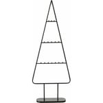 Sapin de Noël en métal theo - 111 cm - pour décorer (petit)