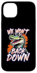 Coque pour iPhone 14 Plus We Won't Back Down Vintage Swamp Gator