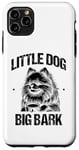 Coque pour iPhone 11 Pro Max Little Dog Big Bark Poméraniens Chien Poméranien