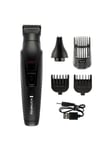 REMINGTON Hiustenleikkuukone G10 Graphite 10-in-1 Multigrooming Kit