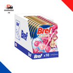 Bref WC Deluxe Magnolia Précieux – 10 Blocs WC (10X50G) – Produit Nettoyant WC