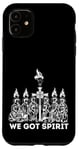 Coque pour iPhone 11 We Got Spirit Cross Flames Ensemble Saints