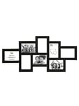 Deknudt Frames S65SW2 Cadre Multi-Photos 8 Ouvertures Noir 10 x 15 cm