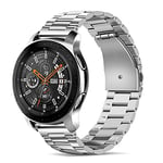 Tasikar Bracelet Compatible avec Samsung Galaxy Watch 7/6/5/4 40mm 44mm/Watch 6 Classic 43mm 47mm/Watch 5 Pro/Watch 4 Classic Bracelet Montre en Acier INOX pour Galaxy Watch 3, Argenté