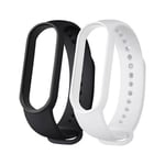 2-Pack - Xiaomi Mi Band 5/6 - Armband i Silikon multifärg