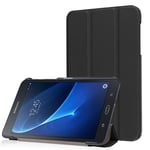 Samsung Galaxy Tab A 7.0" (2016) Trifold Smart Skinn Etui Svart