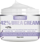 Urea 42% Foot Cream, Cracked Heel Repair Cream for Feet and Hand, Callus Remover