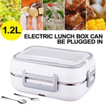 Portable Electric Heating Lunch Box 12V 24V Bento Travel Food Heater Car Plug UK