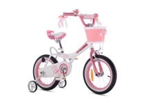 Royal Baby Jenny Vélo pour enfant fille avec panier Roues d'entraînement 16"