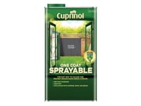 Cuprinol One Coat Sprayable Fence Treatment Silver Copse 5 litre CUPNSFTSC5L