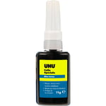 UHU Colle spéciale bloc écrou - colle universelle pour empêcher le desserrage des écrous, colle métal, tube 11g