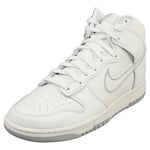 Nike Dunk Hi Retro Mens Summit White Fashion Trainers - 8.5 UK