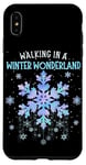 iPhone XS Max Walking In A Winter Wonderland Tie Dye Snowflake Christmas Case