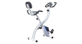 Velo d appartement   ion fitness   cardio pliable   axel blanc