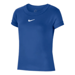 Nike Court Dry Top SS Girls - XL Svart Junior > Nike