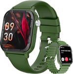 Montre Connect??E Femme Homme, Montre Intelligente Avec Appels Bluetooth Etanche Ip68 Moniteur De Fr??Quence Cardiaque Sommeil 100+ Modes Sportifs Podometre, Montre Connecter Pour Android Ios