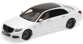 MINICHAMPS - Voiture de luxe BRABUS Maybach de 2016 de couleur blanche - 1/43...