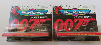 Micro Machines James Bond 007 Collection #1 & #3 by Gloob in 1995