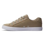 DC Shoes Femme Chelsea Basket, Taupe Expresso, 41 EU