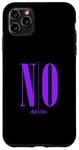 Coque pour iPhone 11 Pro Max Violet NO raccourcis Violet Graphic