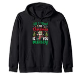 All I Want For Christmas Is You Money Zip Hoodie