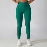 WTWM Athlethe Ribbed Seamless Tights - Small / Grønn