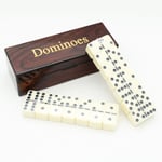 Domino i sten / Dominobrickor - Domino spel Varm vit