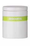 Lime Silicone Band Biscuit Jar