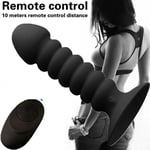 10 Speed Anal Vibrator Butt Plug Prostate Massager Sex Toys for Women Men Fun UK