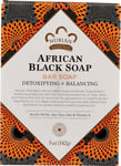 Nubian Soap African Black Soap With Oats, Aloe & Vitamin E 140g