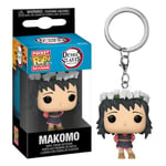 Funko Pocket Pop Keychain Demon Slayer Makomo With Flower Headdress