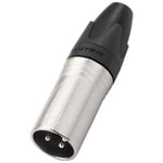 Neutrik XLR-stik han - NC-3MXX