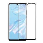 Heltäckande Härdat Glas Skärmskydd Huawei P30 Pro svart