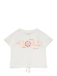 Mango Printed Message T-Shirt Vit