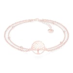 SERASAR Bracelet de Cheville Life Or Rose Pour Femme, Chaîne de Cheville Femme en Or Rose, Anklets for Women, Chevillere Bijoux Femme, Idée de Cadeau d'Anniversaire Pour Femme, Cadeau Petite Amie